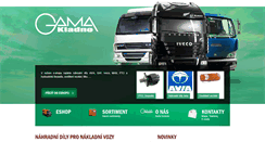 Desktop Screenshot of gamakladno.cz